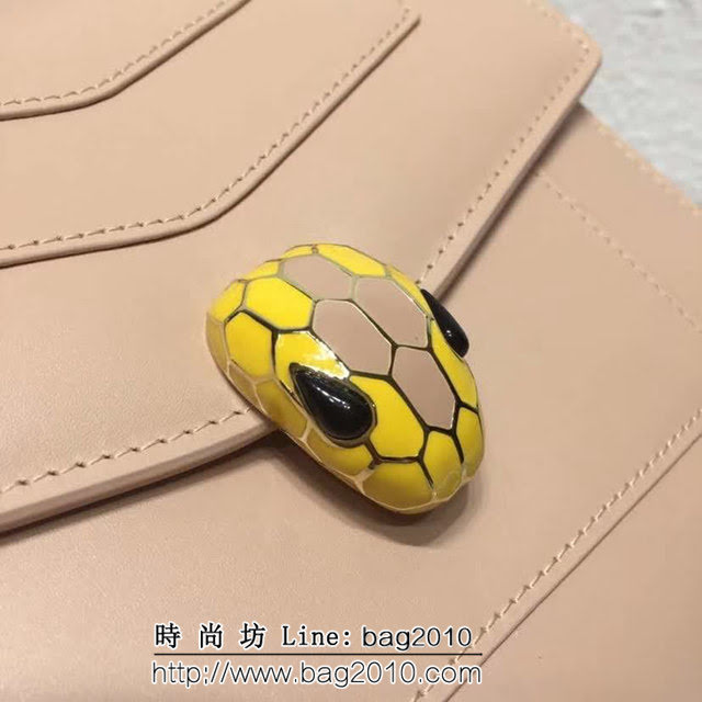 BVLGARI寶格麗 全球限量款 新琺瑯Serpenti三層蛇頭包 可手提肩背 38329 FYD1361